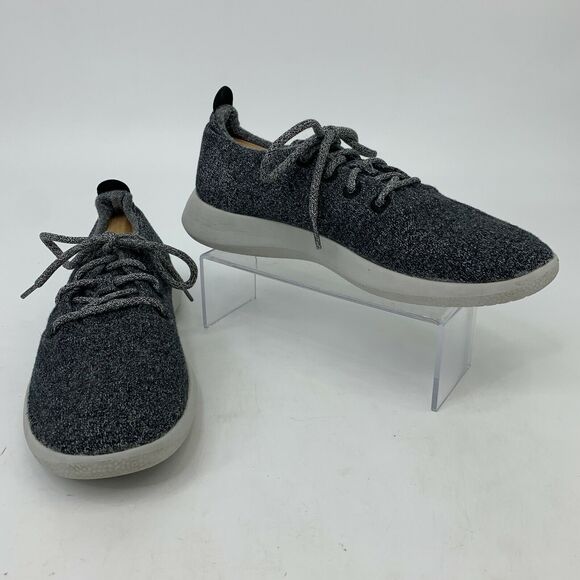 Allbirds Wool Runners Mens 10 Gray Lightweight Lace Up Athletic Training Shoes main image 8